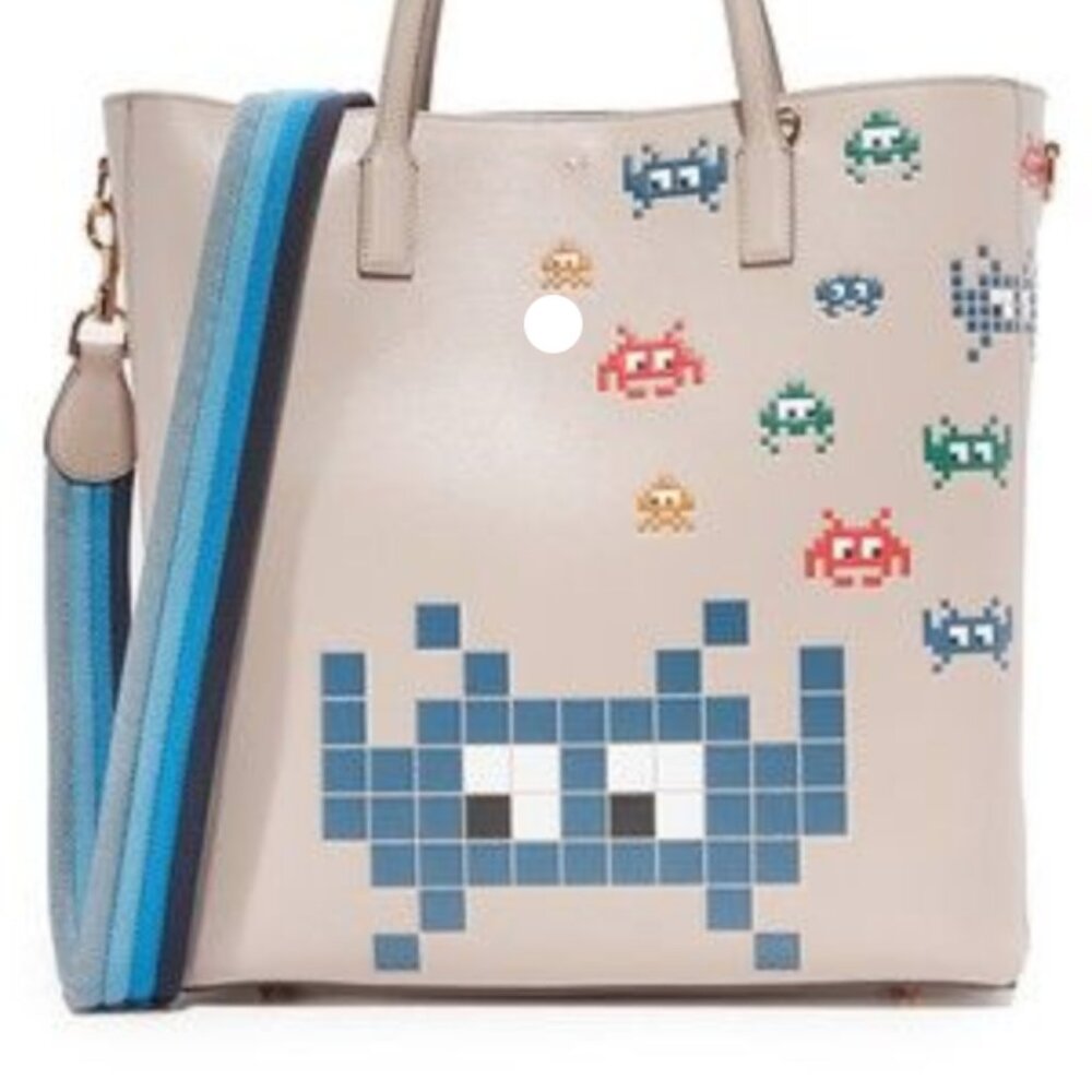 NWT Anya Hindmarch Space Invader (Invasion) Ebury tote